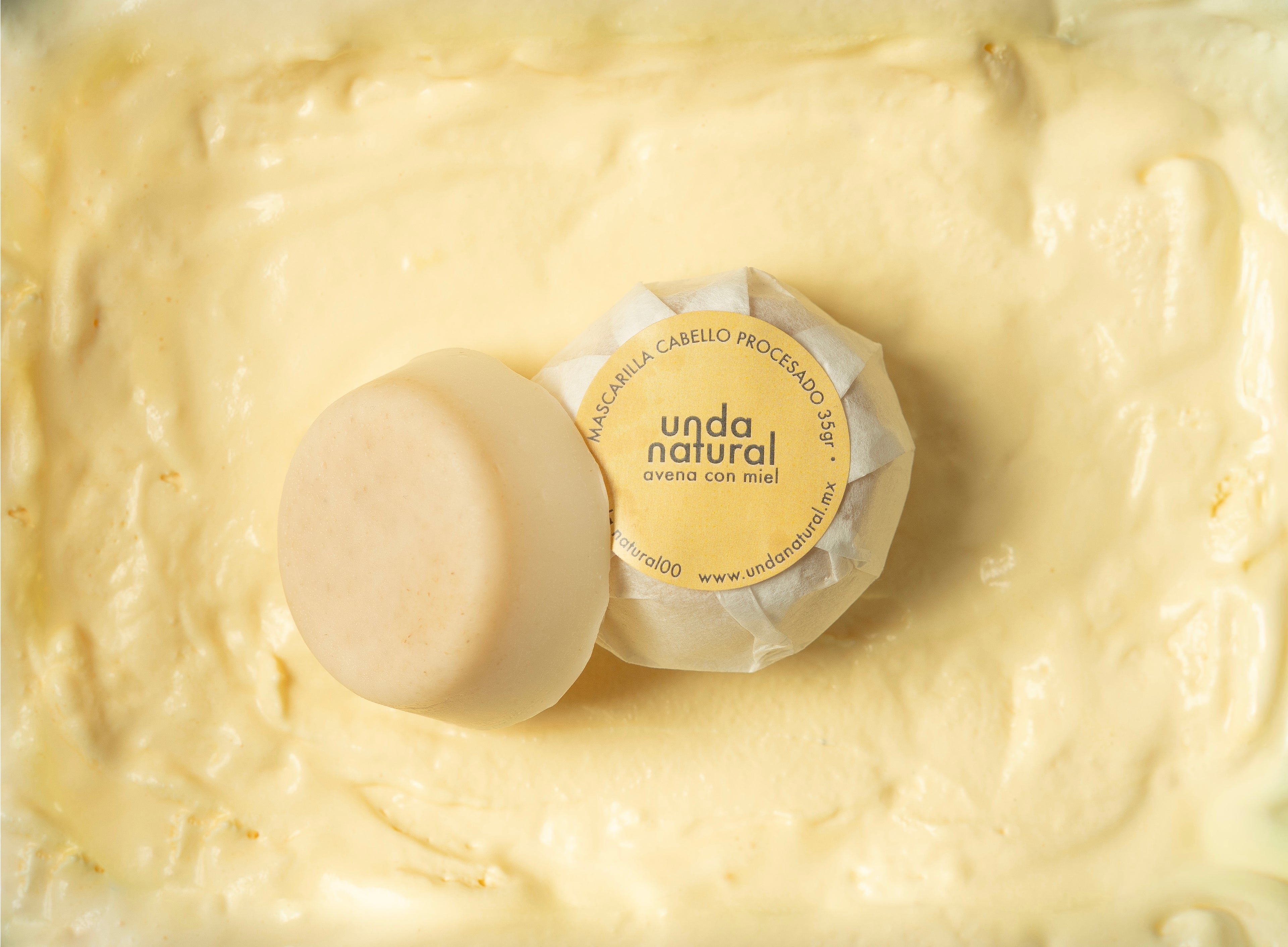 Mascarilla Miel y Avena - Pelo maltratado o procesado